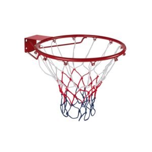 MidWest Basketball 18 Inch Hoop And Net Set – Red